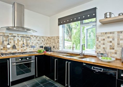 The kitchen at Seaforth, Mevagissey