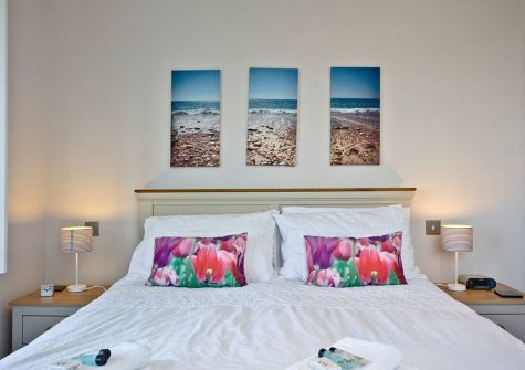 Bedroom #2 at Seaforth, Mevagissey