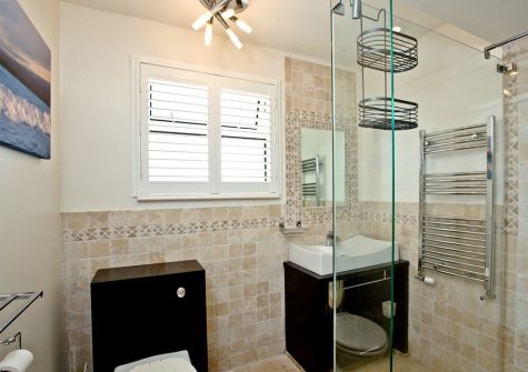 The second shower room at Seaforth, Mevagissey