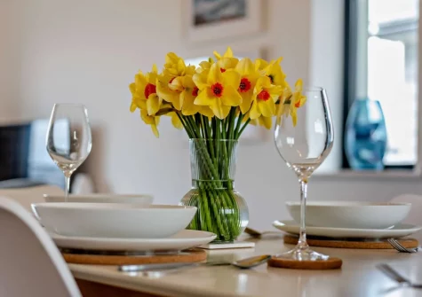 The dining area at Seaglass, Westward Ho!
