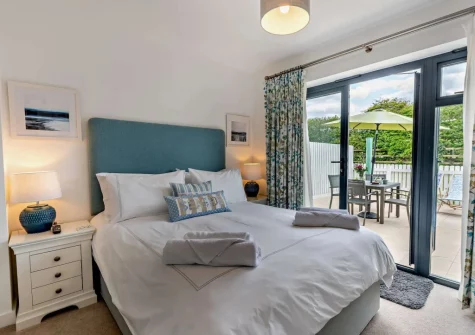 Bedroom #1 at Seaglass, Westward Ho!