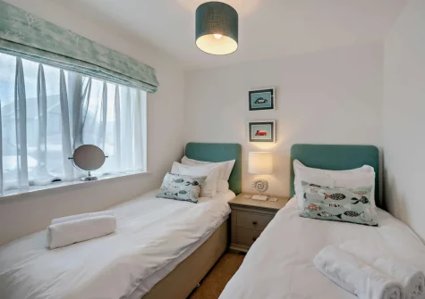 Bedroom #2 at Seaglass, Westward Ho!