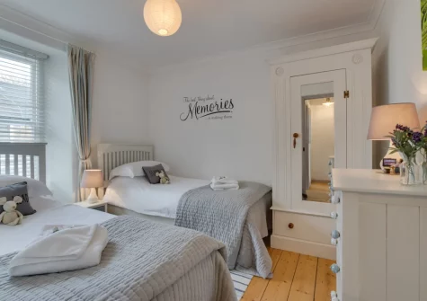 Bedroom #2 at Seahorse Cottage, Mousehole