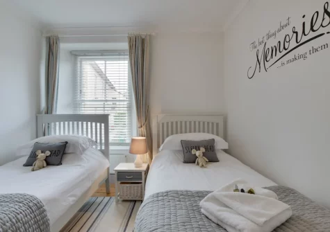 Bedroom #2 at Seahorse Cottage, Mousehole