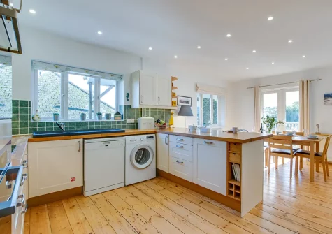The kitchen at Seahorses, Fowey