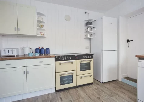 The kitchen at Seapinks, Port Isaac