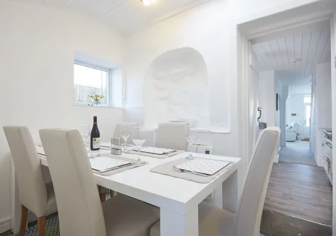 The dining room at Seapinks, Port Isaac