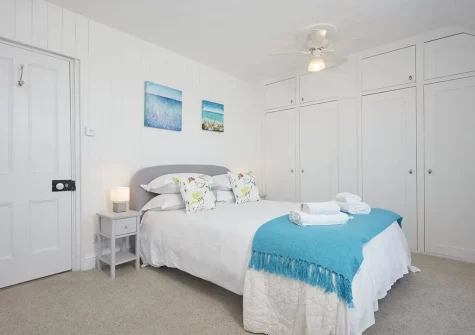 Bedroom #1 at Seapinks, Port Isaac