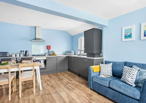 The kitchen at Seas The Day, Brixham