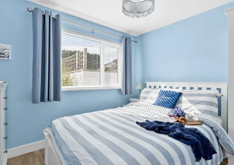 Bedroom #1 at Seas The Day, Brixham
