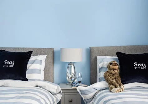 Bedroom #2 at Seas The Day, Brixham
