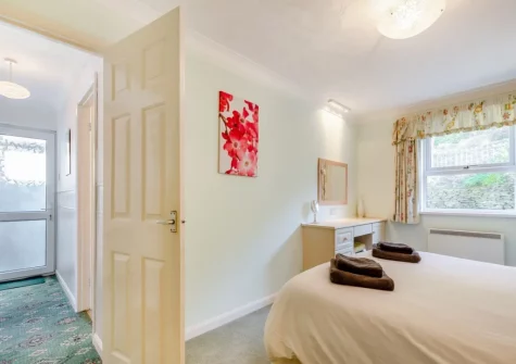 Bedroom #1 at Seascape, Porthleven