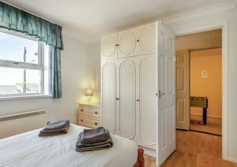Bedroom #2 at Seascape, Porthleven