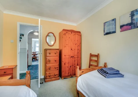 Bedroom #3 at Seascape, Porthleven