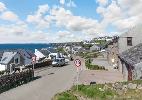 The beach, harbour & village are all withing easy walking distance
