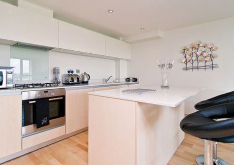 The kitchen @ Seashells, 43 Zinc, Newquay