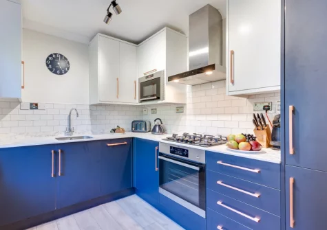 The kitchen at Seashells, Padstow