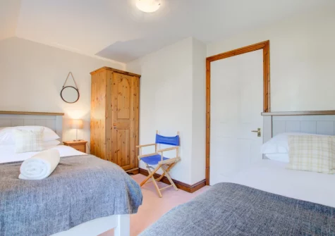 Bedroom #2 at Seashells, Padstow