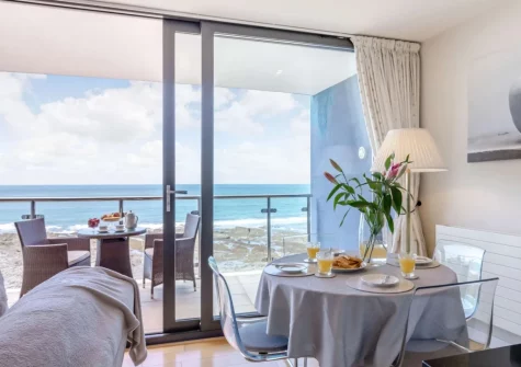 The dining area at Seaside Apartment, Westward Ho!