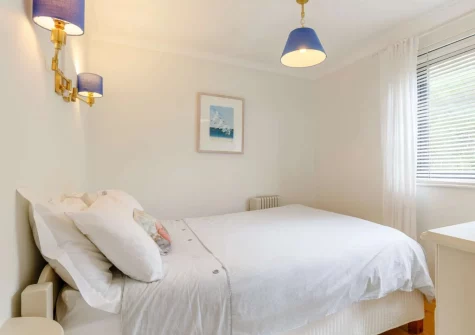 Bedroom #1 at Seaspray Cottage, Mullion Cove