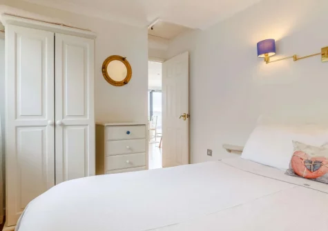 Bedroom #1 at Seaspray Cottage, Mullion Cove