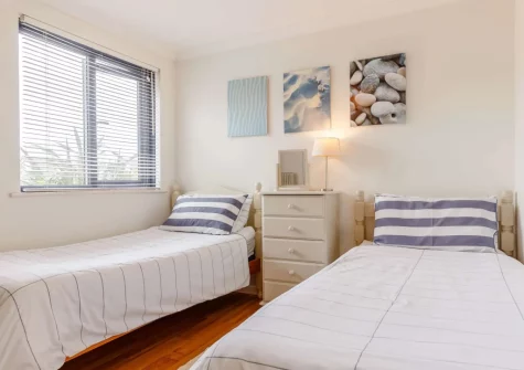 Bedroom #2 at Seaspray Cottage, Mullion Cove