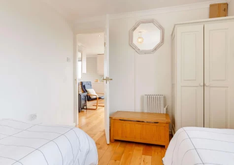 Bedroom #2 at Seaspray Cottage, Mullion Cove