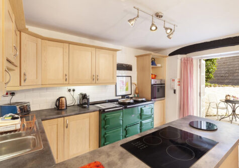 The kitchen at Seaview, Lynmouth