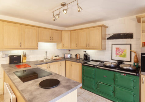 The kitchen at Seaview, Lynmouth