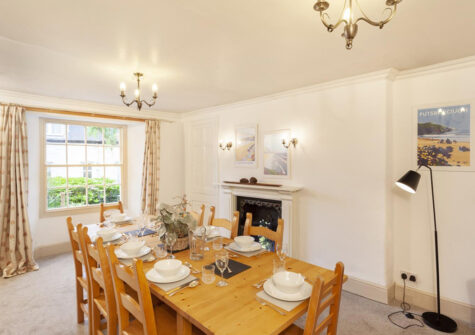 The dining area at Seaview, Lynmouth