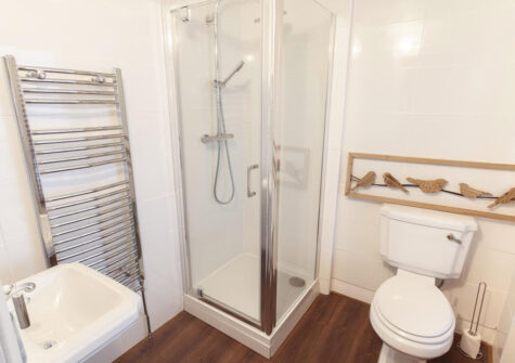 Bedroom #1 en-suite at Seaview, Lynmouth