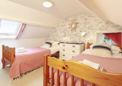 Bedroom #3 at Seaview, Lynmouth