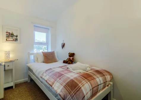 Bedroom #3 at Seaview Moorings, Porthleven