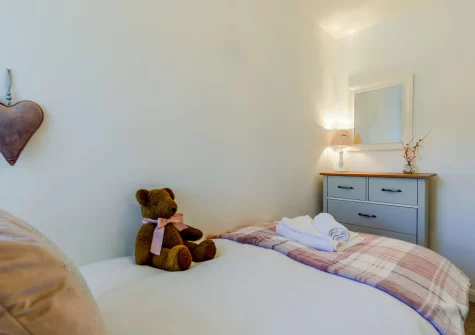 Bedroom #3 at Seaview Moorings, Porthleven