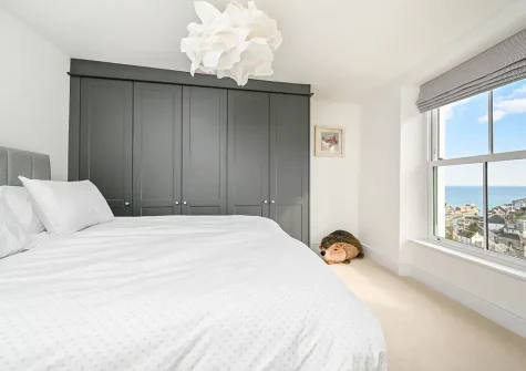 Bedroom #2 at Seawind, Looe