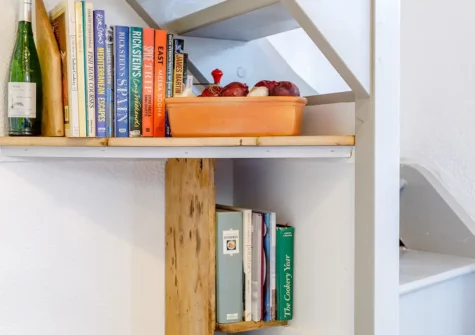 The living area at September Cottage, Brixham