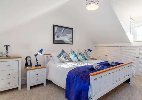 Bedroom #1 at Ser A Mor, Brixham