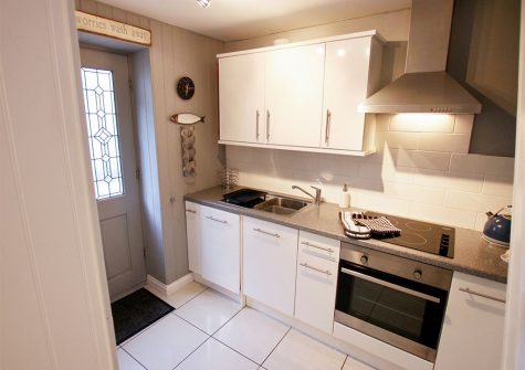 The kitchen at Serendipity, Fowey