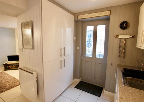 The kitchen at Serendipity, Fowey
