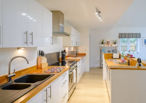 The kitchen at Serendipity of Woolacombe, Woolacombe
