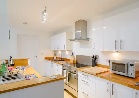 The kitchen at Serendipity of Woolacombe, Woolacombe