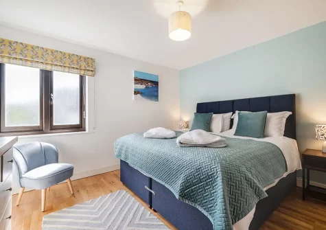Bedroom #1 at Serenity, Praa Sands