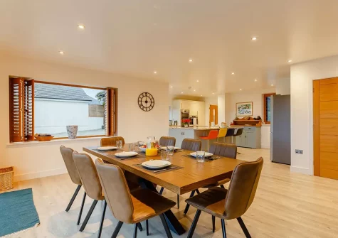 The dining area at Seven Gates, Upton