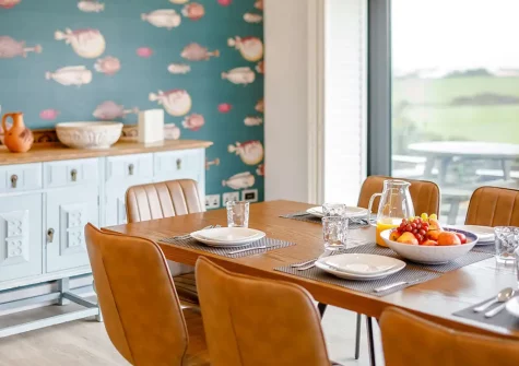 The dining area at Seven Gates, Upton