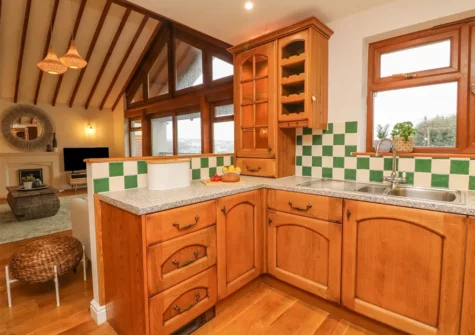 The kitchen at Shangri-La, Bideford