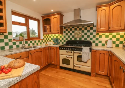 The kitchen at Shangri-La, Bideford