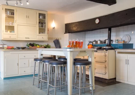 The kitchen at Sheafhayne Manor, Yarcombe