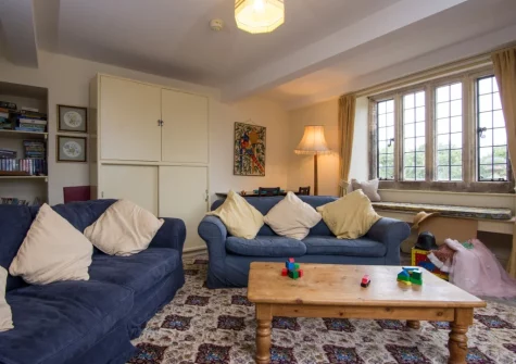 The games room sitting area at Sheafhayne Manor, Yarcombe