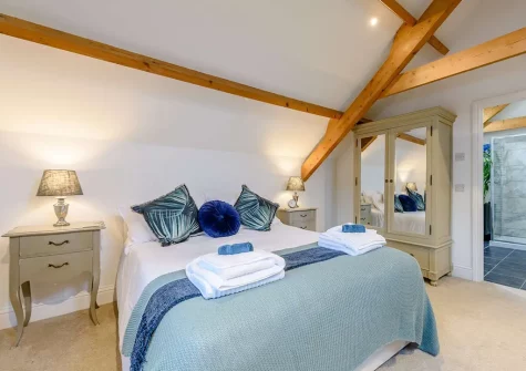 Bedroom#1 at Shearing Shed, Combe Martin