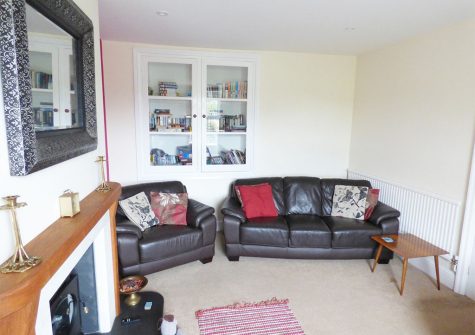 The living area at Shears, Woodford